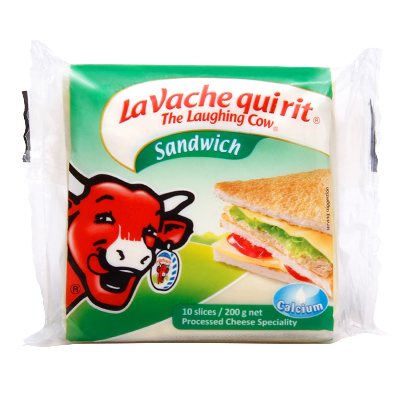 乐芝牛三明治原味切片奶酪200g