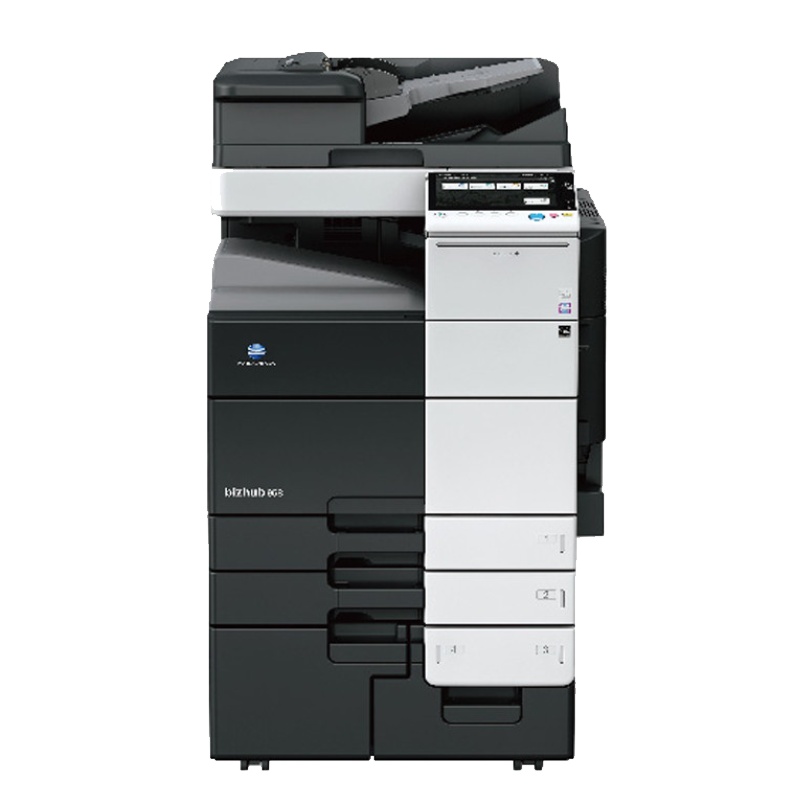 柯尼卡美能达(KONICA MINOLTA)bizhub 758 A3黑白复合机 75页/分 打印复印扫描(含双面同步扫描自动输稿器+排纸处理器+双面单元+四纸盒)