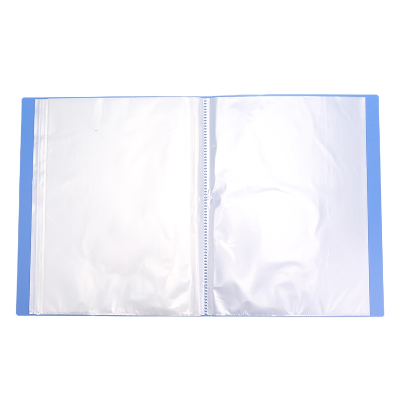 晨光ADMN4002 办公A4/30页蓝色资料册文件册 睿智系列文件夹 单个装