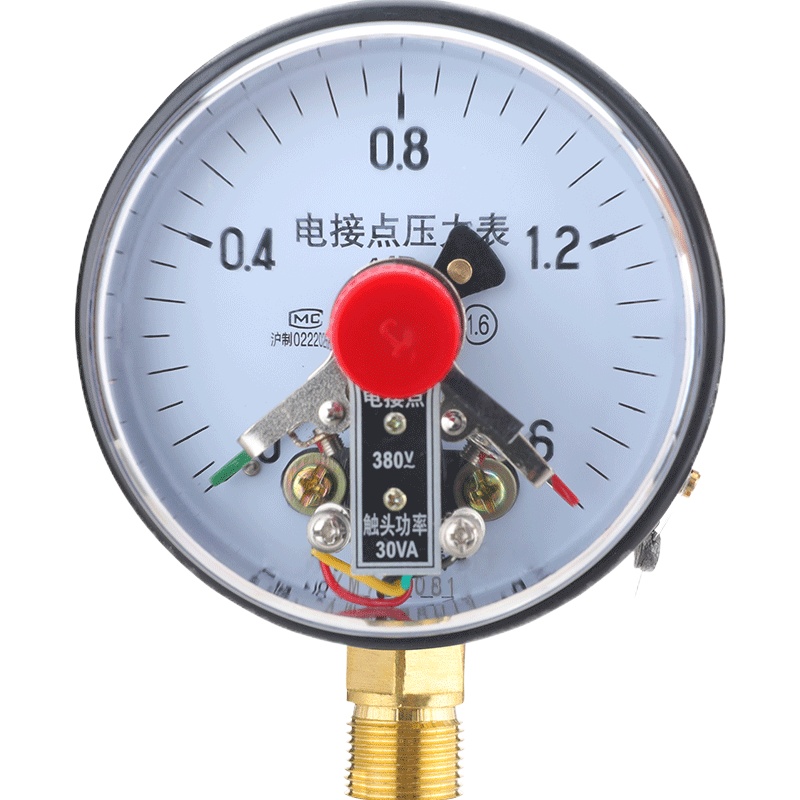 创新者 YXC100电接点压力表耐震磁助式1.6MPa气压负压自动压力开关控制器