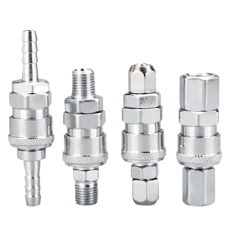 冰禹 BYQD-107 C式自锁快速接头气动接头小风炮快插快拧 内螺纹 气管SM-20mm 10只装