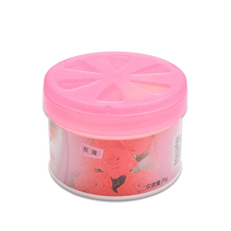 [5个装]洁哥牌 空气清新除臭 薰香膏 玫瑰香味 70g*5 固体清香剂卧室卫生间持久留香厕所除臭香