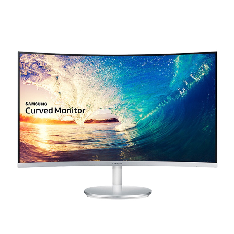 三星(SAMSUNG)C27F591FDC27英寸显示器(曲面 窄边框 内置音箱 HDMI/DP FreeSync)