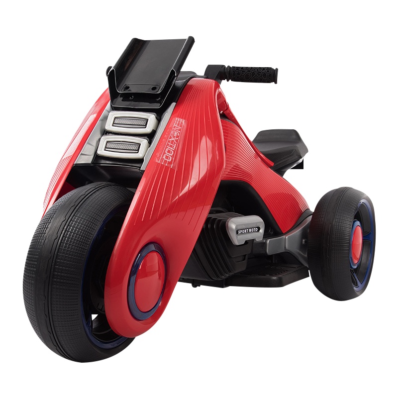 儿童电动摩托车男孩三轮电瓶玩具车小孩充电童车可坐大人1-3-6岁.