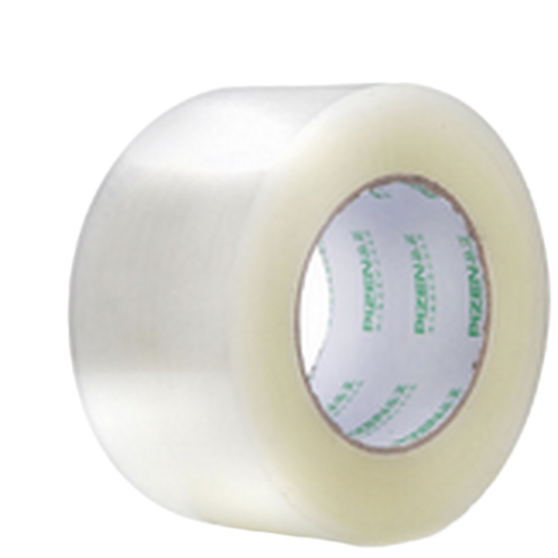 得力30933透明封箱胶带60mm*200y*45um 仓库打包带粘性强单卷胶带大卷快递打包批发胶布封口固定高粘度不易断