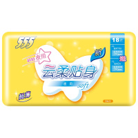 555卫生巾超薄夜用290mm18片贴身绵柔基础防侧漏女生姨妈巾学生