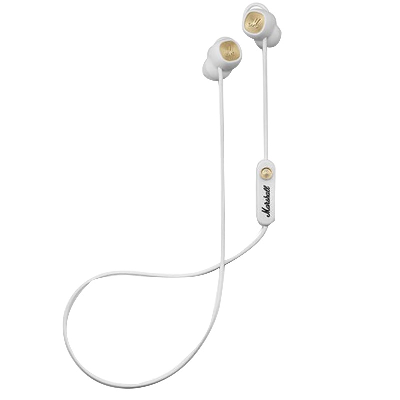 MARSHALL MINOR Ⅱ BLUETOOTH马歇尔半入耳式无线蓝牙耳机 白色