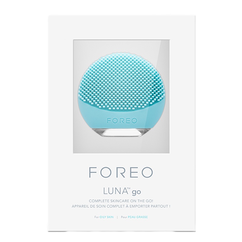 斐珞尔(FOREO)洁面仪 洗脸仪 美容仪 去黑头 硅胶电动 小型便携式 露娜妙趣版 LUNA go 粉色
