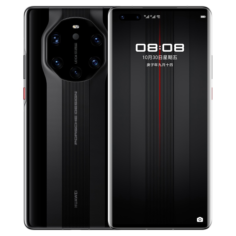 华为/HUAWEI Mate40 RS 保时捷设计 典藏版 12GB+512GB 陶瓷黑 麒麟9000 SoC芯片 5000万徕卡五摄 OLED全面屏 移动联通电信5G全网通手机