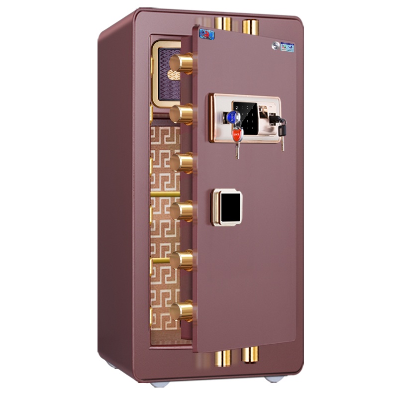 虎牌保险柜家用保险箱办公 3C认证1.5米高FDG-A1/D150 全钢大型指纹保险箱/柜北京南京