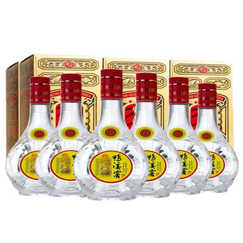 贵州鸭溪窖三星 52度 500ml*1瓶 纯粮食白酒 婚庆专用酒