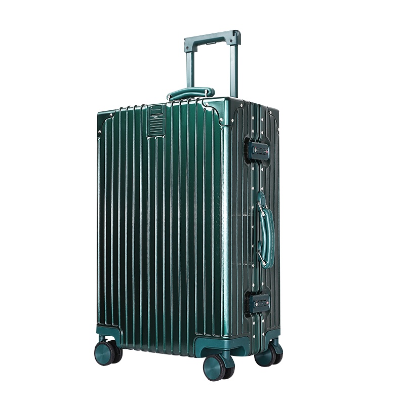 拉杆箱ins网红女行李箱男旅行箱大容量潮子母密码皮箱子29寸玫瑰金