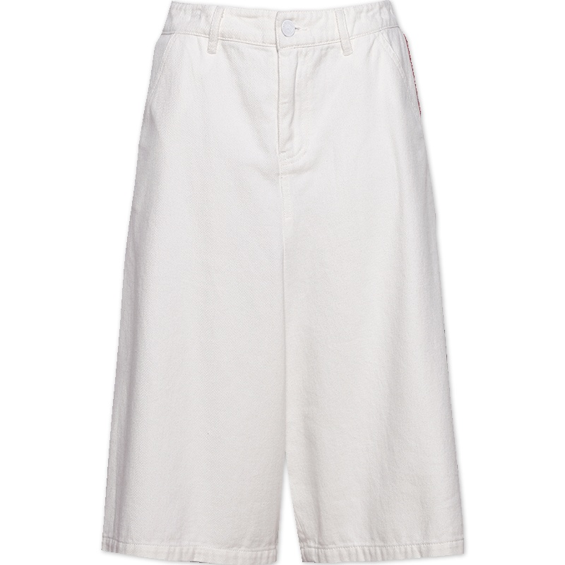 a02新款2020时尚个性织带拼接宽松阔腿短裤休闲裤女夏DTV2E0131PN