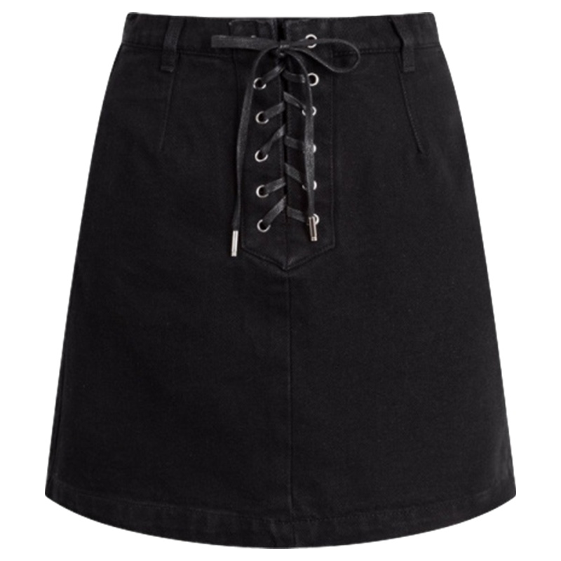 拉夏贝尔7M夏季新款修身百搭休闲显瘦青春半身裙裙