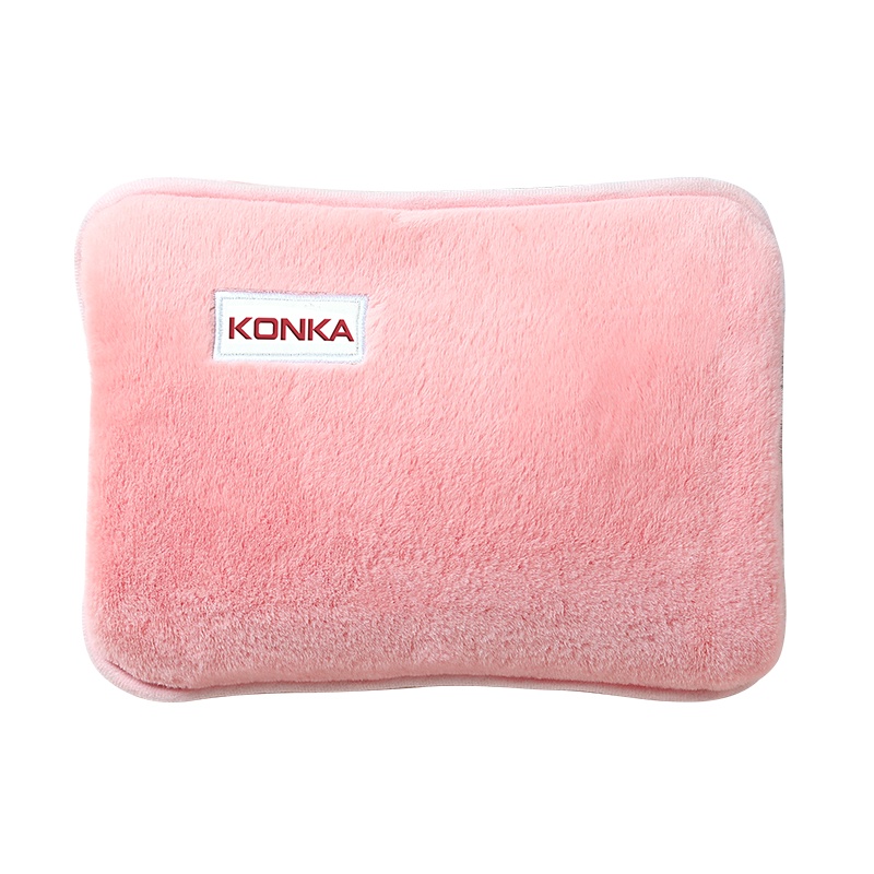 康佳(KONKA)暖手宝KH-SL01F 充电取暖器 双手插袋 自动断电 毛绒 充电时间短 暖手炉电暖器 热水袋 暖宝宝