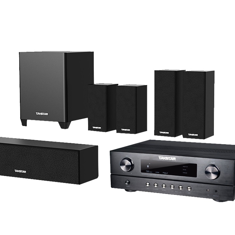 得胜 TAKSTAR EKC-3TH 家庭影K音响系统 影K一体机 5.1环绕声支持杜比HD、DTS-HD解码