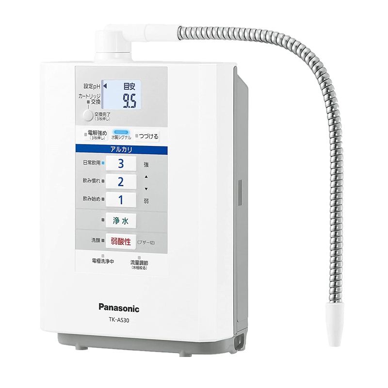 松下 Panasonic 日本原装 松下电解水机弱碱性水机家用净水器 TK-AS30 台上式 直饮机