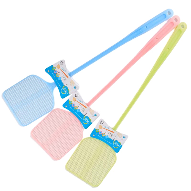 茶花(CHAHUA)1705塑料苍蝇拍夏季家用苍蝇拍 塑柄蝇拍 (个)