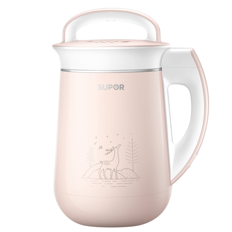 苏泊尔(SUPOR)豆浆机家用全自动双层杯体智能立体加热环绕豆浆机304不锈钢智能 DJ13B-W220E