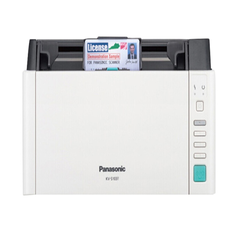 松下(panasonic)KV-S1038 A4幅面彩色双面文档文稿高速办公馈纸式扫描仪