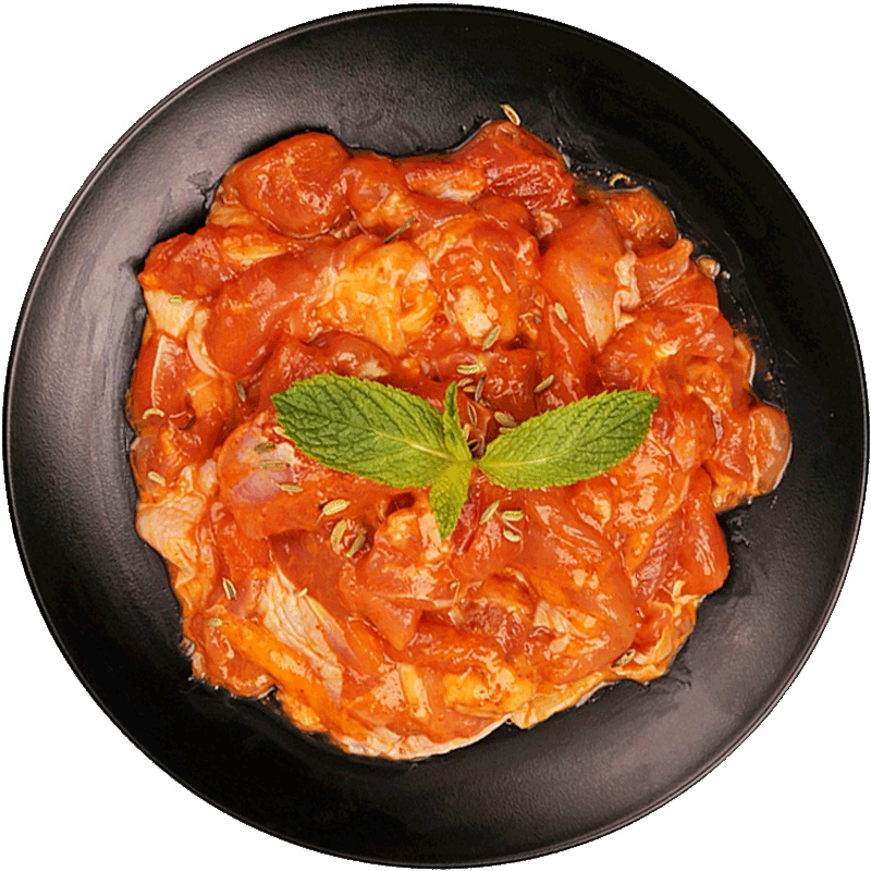 [凤祥食品]炙烤鸡腿肉(孜然烧)_300G出口日本欧盟级食材 腌料鸡肉鸡腿肉丁鸡肉块宫保鸡丁辣子鸡丁