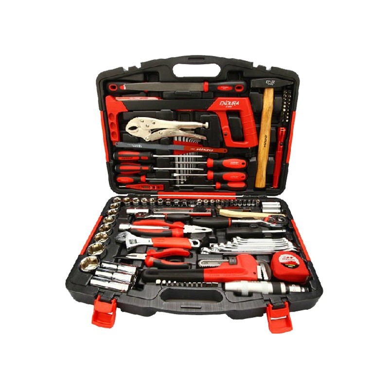 力易得(ENDURA) 127件套机修组套 维修组套 手动工具组套 五金工具箱 货号E1316