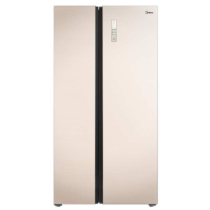 美的(Midea) 616升对开门大容量电冰箱 急速净味 智能操控 三档变温 极地金 BCD-616WKGPZM