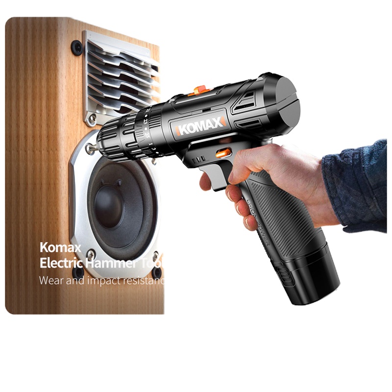 科麦斯 日常家用锂电钻手工具套装