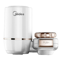 美的（Midea）净水器 滤水器 家用厨房过滤器炭纤维无废水不用电净水龙头净水机末端净水器MC122-2