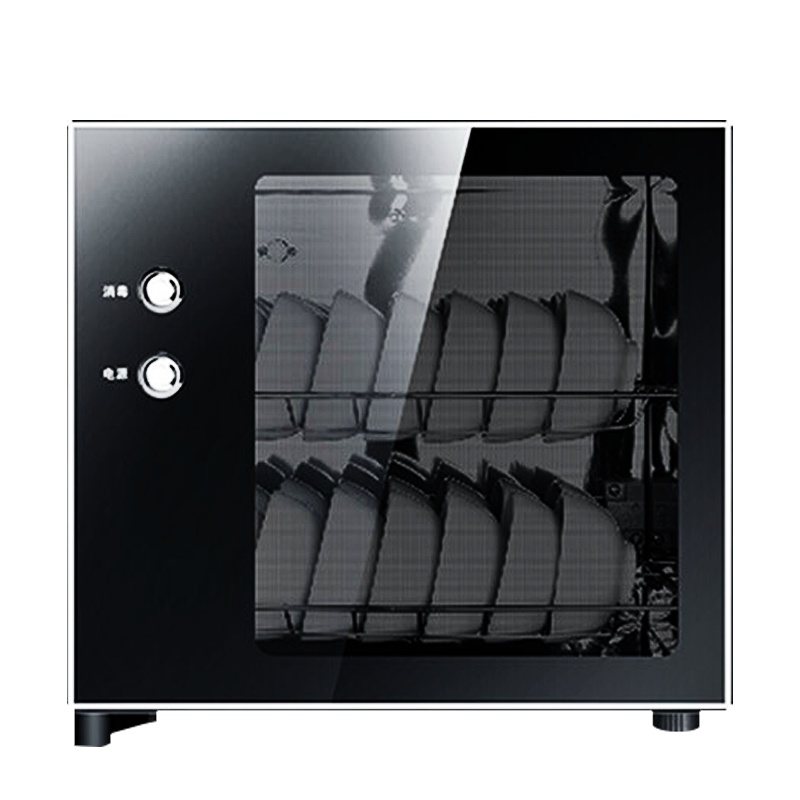 埃利斯(AILISI)38L二星级消毒柜 立式台式嵌入式商用高温红外线臭氧消毒小型迷你碗柜按键款ZTP-38K2