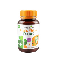 Greenlife美国专利儿童叶黄素防近视保健品猫头鹰护眼片非蓝莓