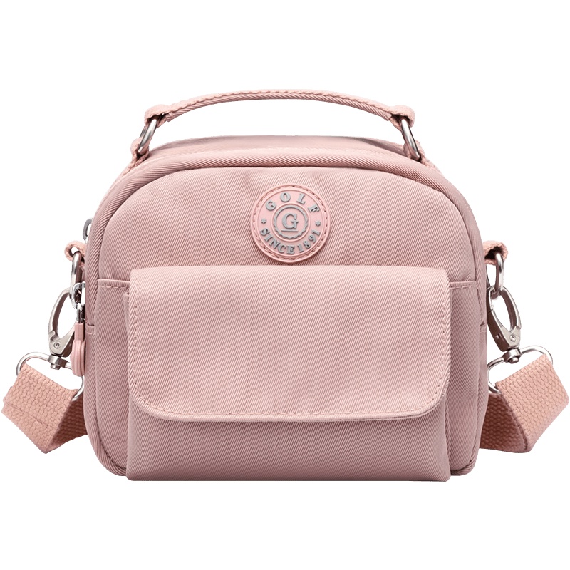 高尔夫GOLF时尚女士斜挎包三层大容量单肩包休闲潮流防水小巧手提女包