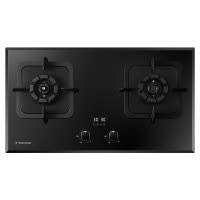 西屋(Westinghouse)燃气灶JZT-ZB01 液化气 钢化玻璃面板 4.5大火力 双眼灶具