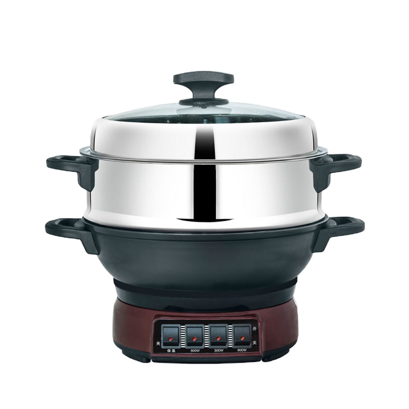 FRD多功能铸铁电热锅T2--36cm(至尊)1*4大箱 电炒锅 电蒸锅 电煮锅 锅 电火锅免邮不含税,不含税