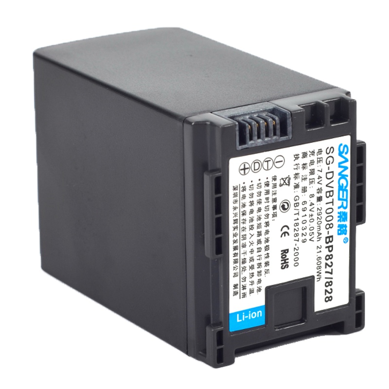 桑格BP828佳能XA20 XA25 XA30 XA35 XF400 G30G40 XA11摄像机电池