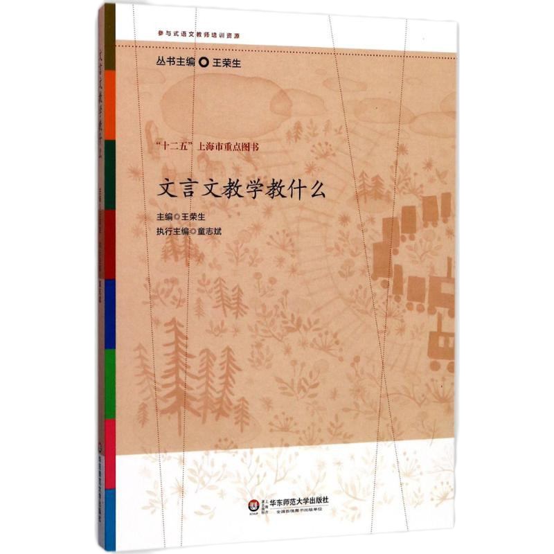 文言文教学教什么 王荣生 主编 教学方法及理论