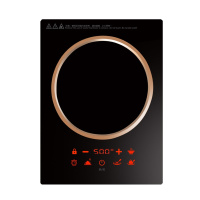 乐创 LC30-2 嵌入式电磁炉 单灶电磁炉家用触屏2500w 凹面
