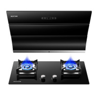 华帝 百得(BEST) E303C2+QE52 烟灶套餐 抽油烟机燃气灶套餐 家用厨房侧吸烟机灶具套装(天然气)