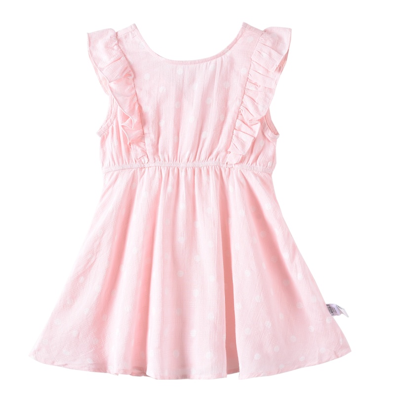 铅笔俱乐部童装2020夏装新款女童背心裙儿童连衣裙小童宝宝裙子薄