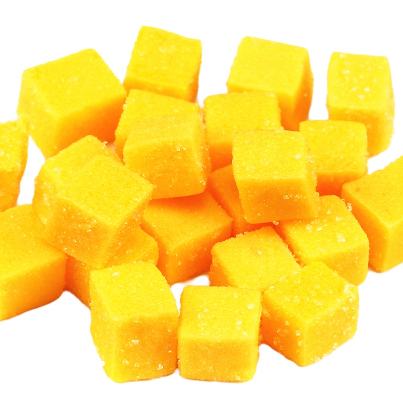 芒果糖果汁软糖糕500克零食小吃网红散装糖果休闲食品甜食孩之宝