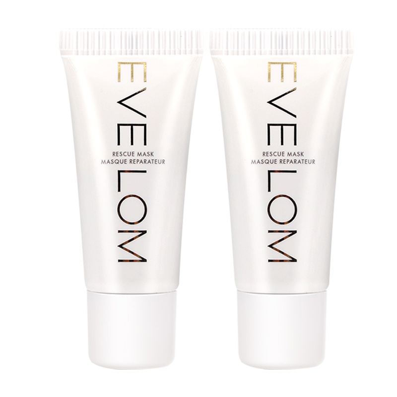 EVE LOM 亮彩洁净面膜15ml*2深层清洁改善暗沉舒缓毛孔修护肌肤应急面膜