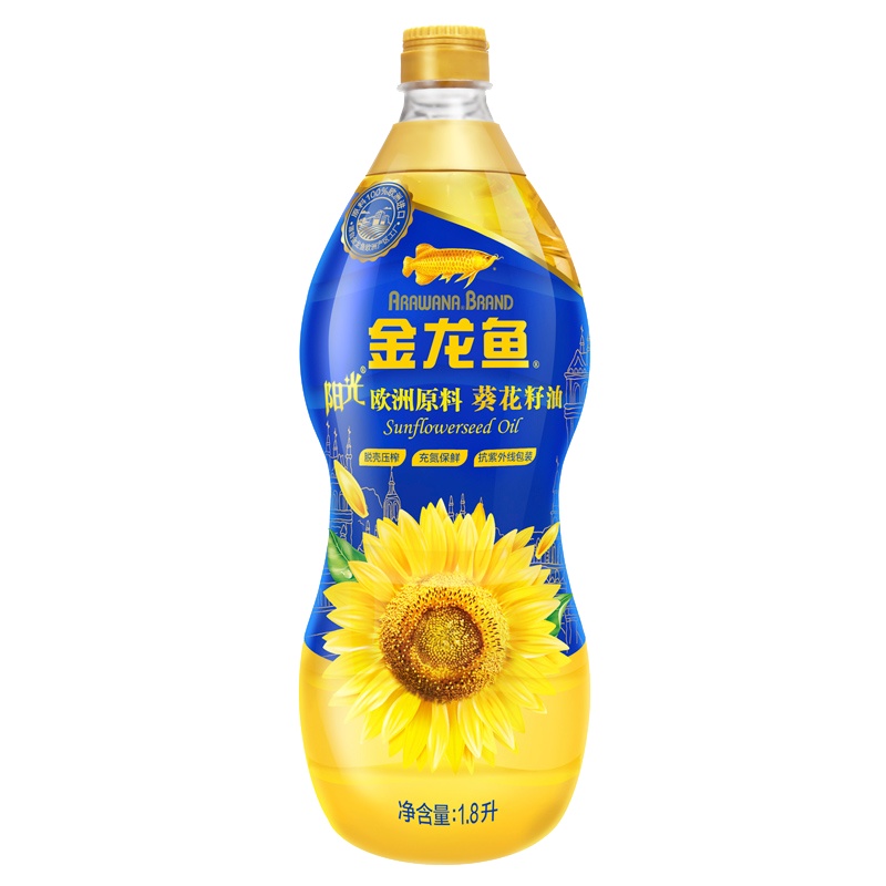 金龙鱼 阳光葵花籽油 1.8L