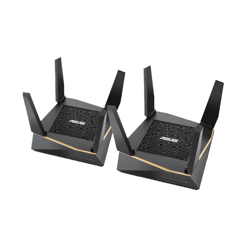 华硕(ASUS)RT-AX92U AX6100M三频千兆WIFI无线路由器/大户型分布式/全屋覆盖WiFi6/免费上门安装