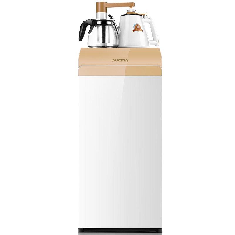 澳柯玛(AUCMA)饮水机 YR8C-B911家用多功能立式电水壶双壶茶吧饮水机 智能触控 柜式温热型 下置茶吧机