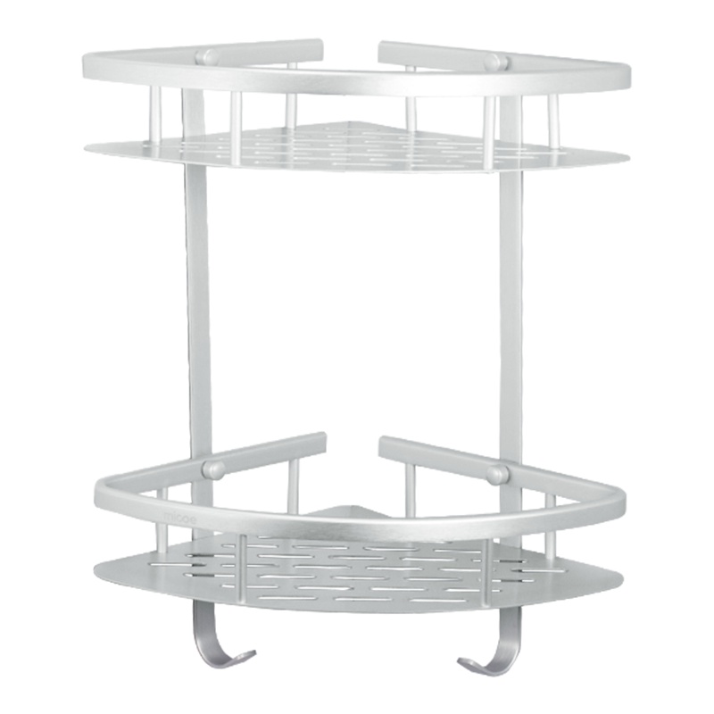四季沐歌 防锈耐磨毛巾架浴巾架卫生间置物架 防腐毛巾杆浴室卫浴五金挂件六件套装