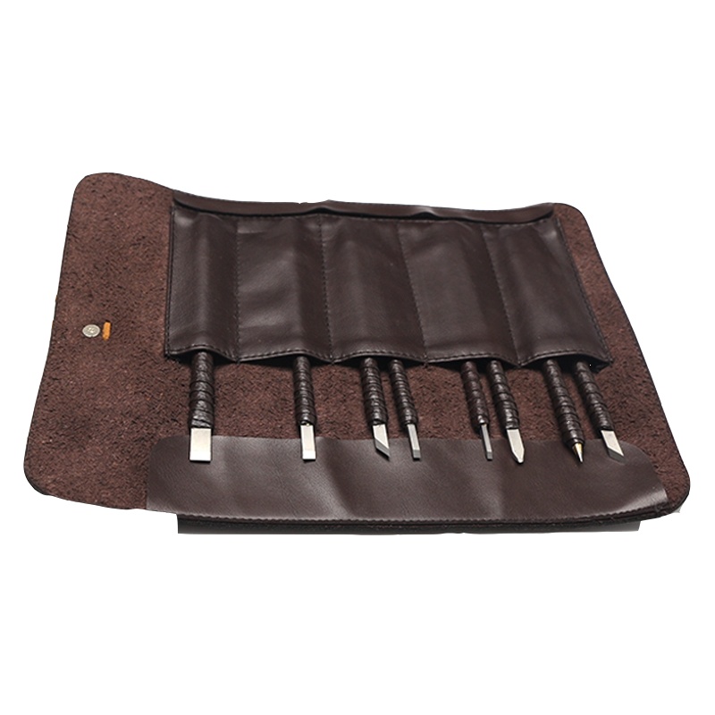 钨钢硬质合金篆刻刀古达手工雕刻刀刻石刀木雕工具印章雕石头刻字 钨钢篆刻刀10支装