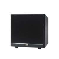 JBL Arena SUB100PBK 家庭影院10英寸低音炮超重低音家用客厅有源低音炮音响 黑色