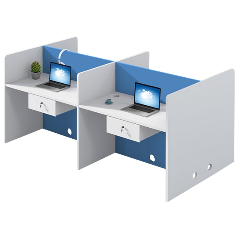 质凡办公家具屏风办公桌组合 职员桌员工工位