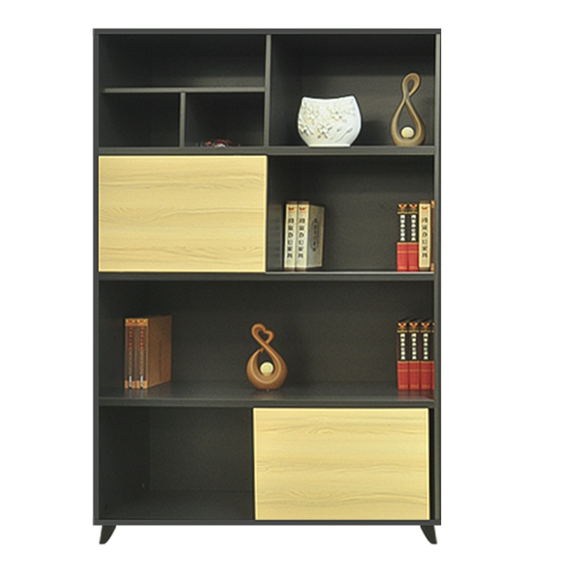 鸿业盛大办公柜文件柜木质资料柜书柜储物柜带门收纳柜落地柜办公桌配套书柜1200L*400W*1800