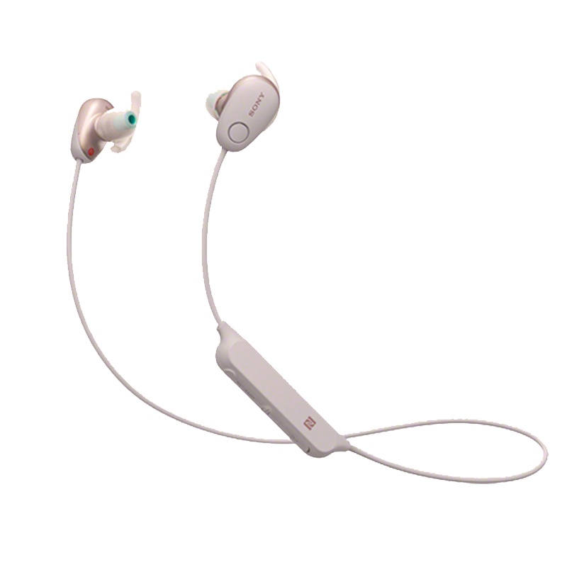 索尼(SONY)WI-SP600N 无线降噪防水运动耳机 粉红色